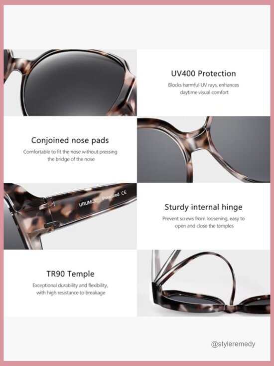 Polarized Fit Over Glasses Sunglasses, UV400 Protection, TR90 Frame main image 5